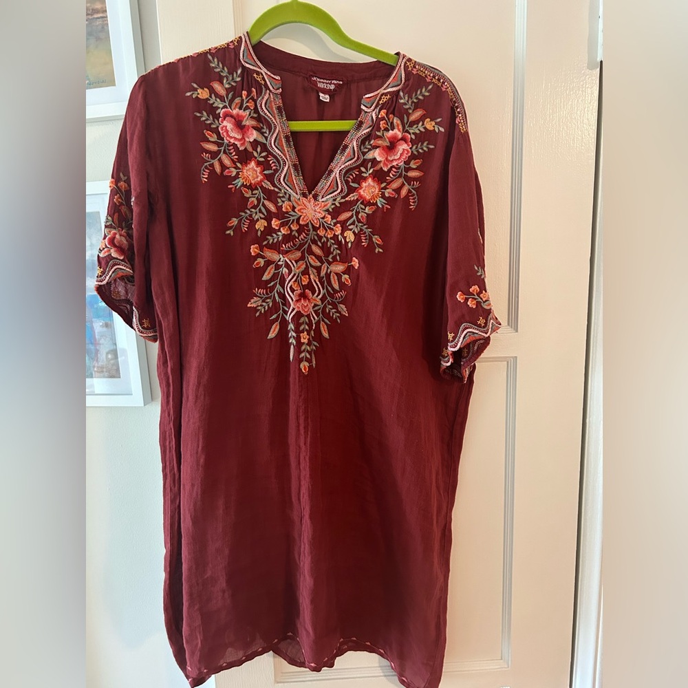 Johnny Was tunic dress size medium!
